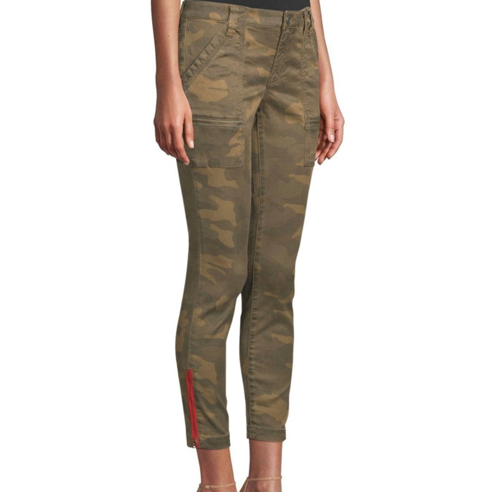Joie park skinny pants camo print